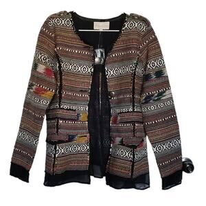 Territory Ahead Boho Tapestry Jacket size LARGE